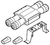 Raychem RayClic-X-02 Узел X-образного разветвления греющего кабеля