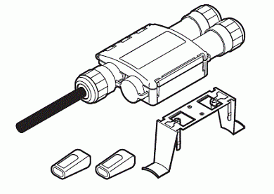 Raychem RayClic-PS-02 Узел подвода питания для двух греющих кабелей