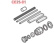 Raychem CE25-01 Термоусаживаемый набор