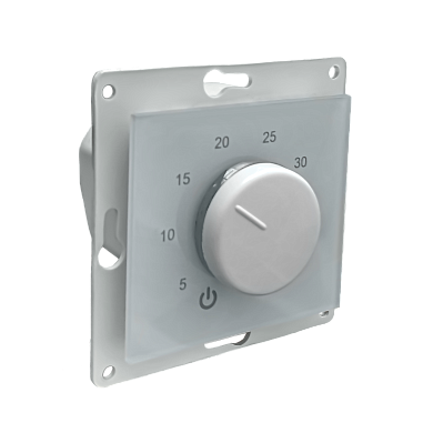 Th-HF-G-W Механический термостат под рамку Schneider Electric Glossa (БЕЛЫЙ)