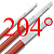 Отрезной кабель до 204 °С