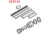 Raychem CE25-01 Термоусаживаемый набор